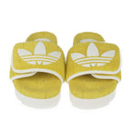 Gucci Platform Sandals Cotton Leather Rubber Yellow Adidas Collaboration — view 3