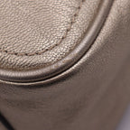Loewe Mini Boston Bag Handbag Leather Gold Tone Anagram Tassel Fringe — view 5