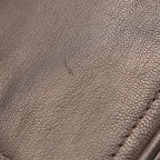 Loewe Mini Boston Bag Handbag Leather Gold Tone Anagram Tassel Fringe — view 6