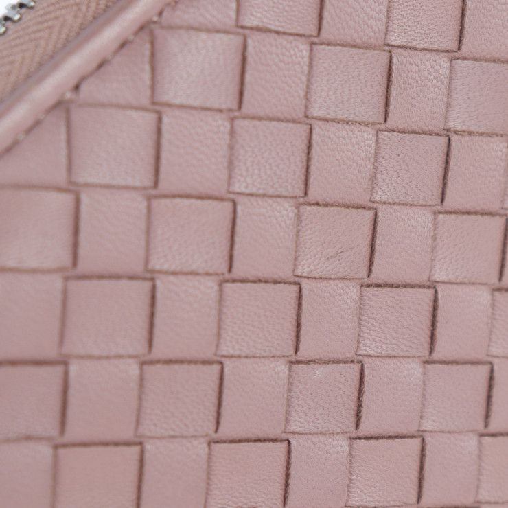 Bottega Veneta Zip Around Wallet Long Leather Dark — view 6