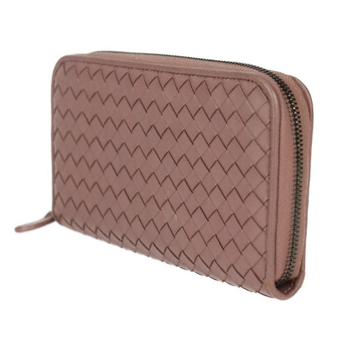 Bottega Veneta Zip Around Wallet Long Leather Dark — view 2