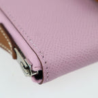 Hermes Nouveau Tougot Shoulder Bag Vaux Epson Vorsoft Mauve Sylvestre Lime — view 6