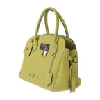 Louis Vuitton Mira PM Handbag Leather Veil Acid Yellowish Silver — view 2