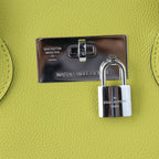 Louis Vuitton Mira PM Handbag Leather Veil Acid Yellowish Silver — view 7