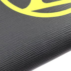Louis Vuitton Pochette Jules GM Clutch Bag Leather Black Yellow Silver — view 6