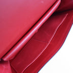 Hermes Clutch Bag Courchevel Red Fako Second Stamped 0 — view 7