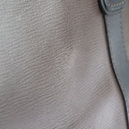 Louis Vuitton Carryall Boston Bag Leather Cafe Dark Brown Utah Travel — view 6