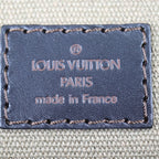 Louis Vuitton Carryall Boston Bag Leather Cafe Dark Brown Utah Travel — view 9