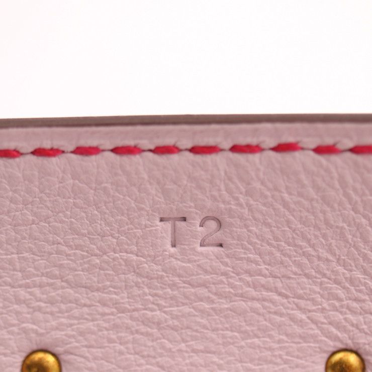 Hermes Kelly Twist GM Bracelet Vorsoft Rose Pop Pinkish Gold Hardware — view 8