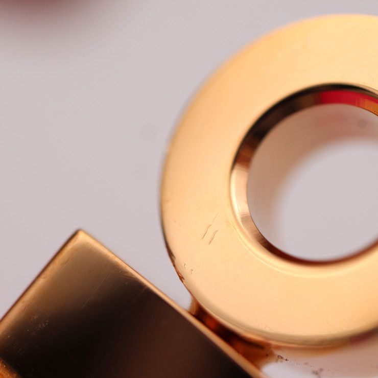 Hermes Kelly Twist GM Bracelet Vorsoft Rose Pop Pinkish Gold Hardware — view 6