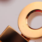 Hermes Kelly Twist GM Bracelet Vorsoft Rose Pop Pinkish Gold Hardware — view 6