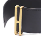 Hermes Elan Bracelet Ccaa Vorsift Black Gold Hardware — view 5