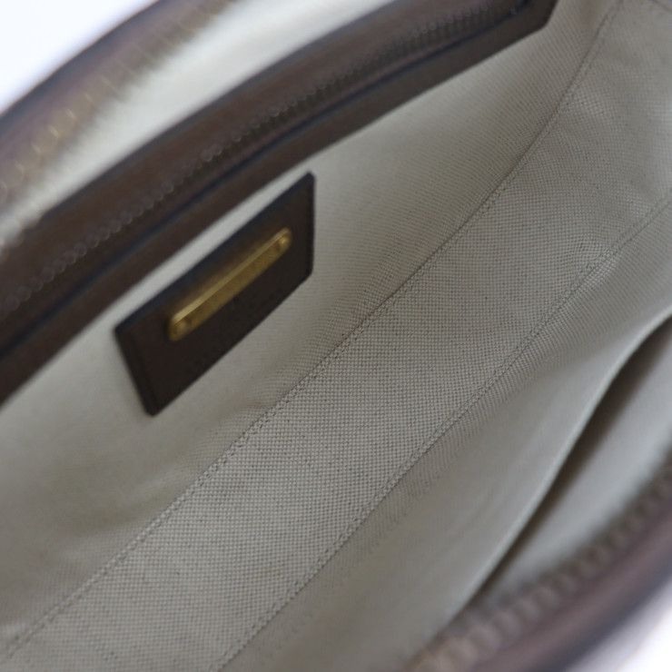 Gucci Belt Bag Waist Calf Leather Brown Multicolor Gold Hardware — view 6