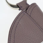 Christian Dior Saddle Poach Pouch Coin Case Leather Purple Silver — view 5