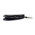 Dior Saddle Poach Pouch Coin Case Leather Dark Navy Silver Hardware — view 3