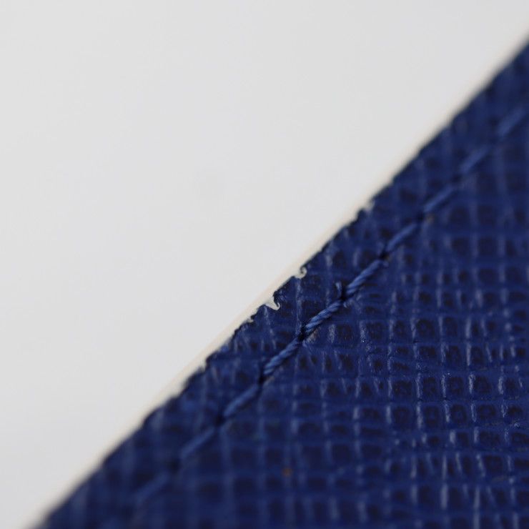 Louis Vuitton Pochette Voyage MM Second Bag Leather Cobalt Blue Silver — view 7