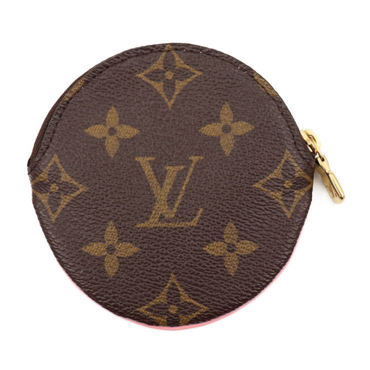 Louis Vuitton Porte Monet Long Vivienne Coin Case Leather Brown — view 2
