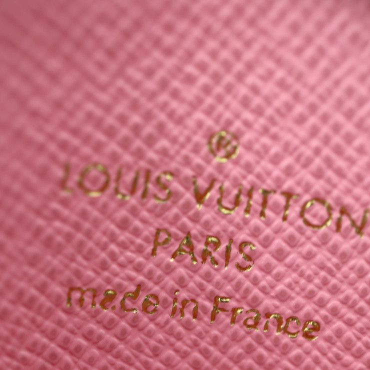 Louis Vuitton Porte Monet Long Vivienne Coin Case Leather Brown — view 8