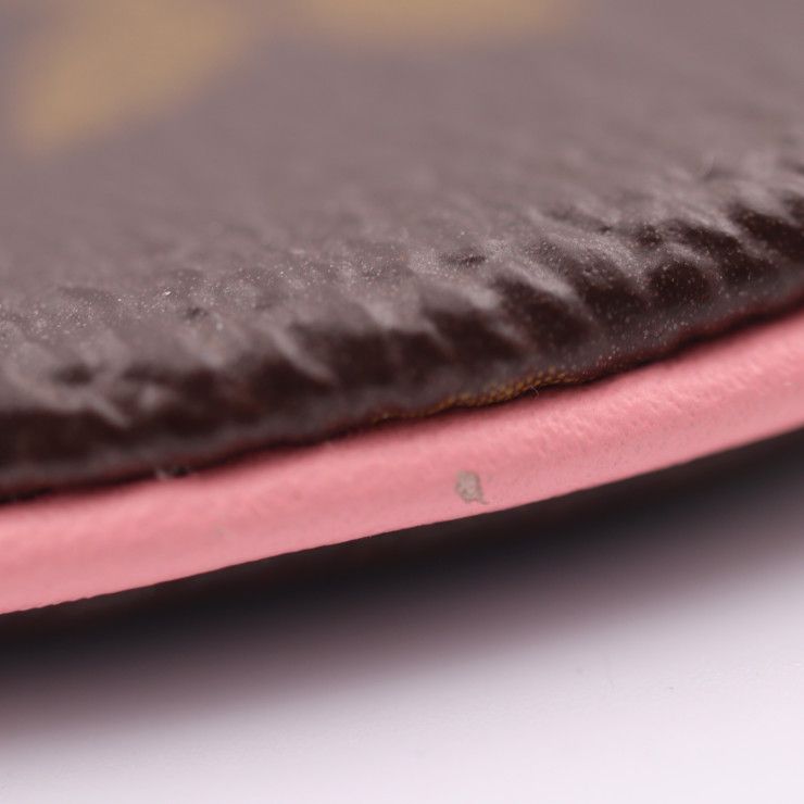 Louis Vuitton Porte Monet Long Vivienne Coin Case Leather Brown — view 5