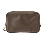 Louis Vuitton Pavel Second Bag Leather Grizzly Brown Silver Hardware — view 3