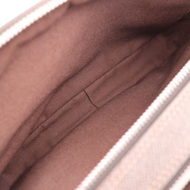 Louis Vuitton Pavel Second Bag Leather Grizzly Brown Silver Hardware — view 9