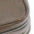 Louis Vuitton Pavel Second Bag Leather Grizzly Brown Silver Hardware — view 5