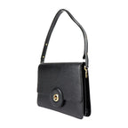 Louis Vuitton Free Run Shoulder Bag Leather Black Gold Hardware Epi — view 2
