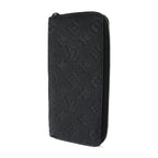 Louis Vuitton Zippy Wallet Vertical Long Taurillon Leather Black — view 2