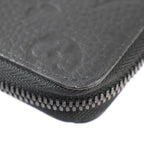 Louis Vuitton Zippy Wallet Vertical Long Taurillon Leather Black — view 5