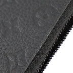 Louis Vuitton Zippy Wallet Vertical Long Taurillon Leather Black — view 6
