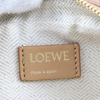 Loewe Amazona Nano Handbag A039 U96 X02 Canvas Calf Leather Red Light Brown — view 9
