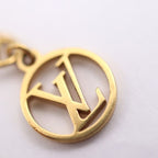 Louis Vuitton Bracelet Louisette Metal Gold Flower Viton — view 8