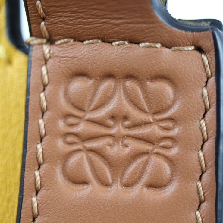 Loewe Horseshoe Small Shoulder Bag X03 Calf Leather Yellowish Brown — view 7