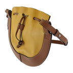 Loewe Horseshoe Small Shoulder Bag X03 Calf Leather Yellowish Brown — view 2