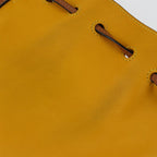 Loewe Horseshoe Shoulder Bag X03 Leather Yellowish Brown Drawstring — view 6
