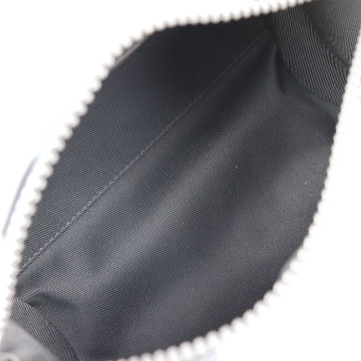 Louis Vuitton Monogram Porochon Shoulder Bag Taurillon Leather Gray — view 8