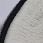 Louis Vuitton Monogram Porochon Shoulder Bag Taurillon Leather Gray — view 7