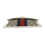 Gucci GG Small Belt Bag Waist Supreme Canvas Leather Beige White — view 5