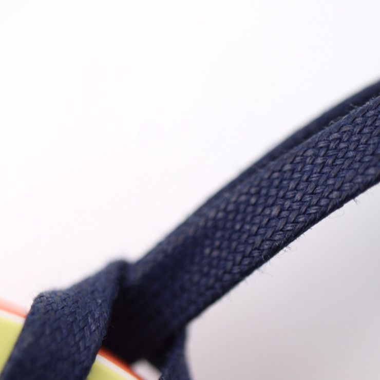 Hermes Necklace Lacquered Wood Yellowish Orange Chaine D'ancre Pendant — view 7
