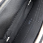 Louis Vuitton Soft Trunk Wallet Shoulder Bag Leather Black Silver — view 8