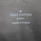Louis Vuitton Soft Trunk Wallet Shoulder Bag Leather Black Silver — view 9