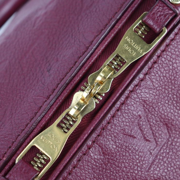 Louis Vuitton Speedy Bandouliere 25 Handbag Leather Aurore Gold Hardware — view 7