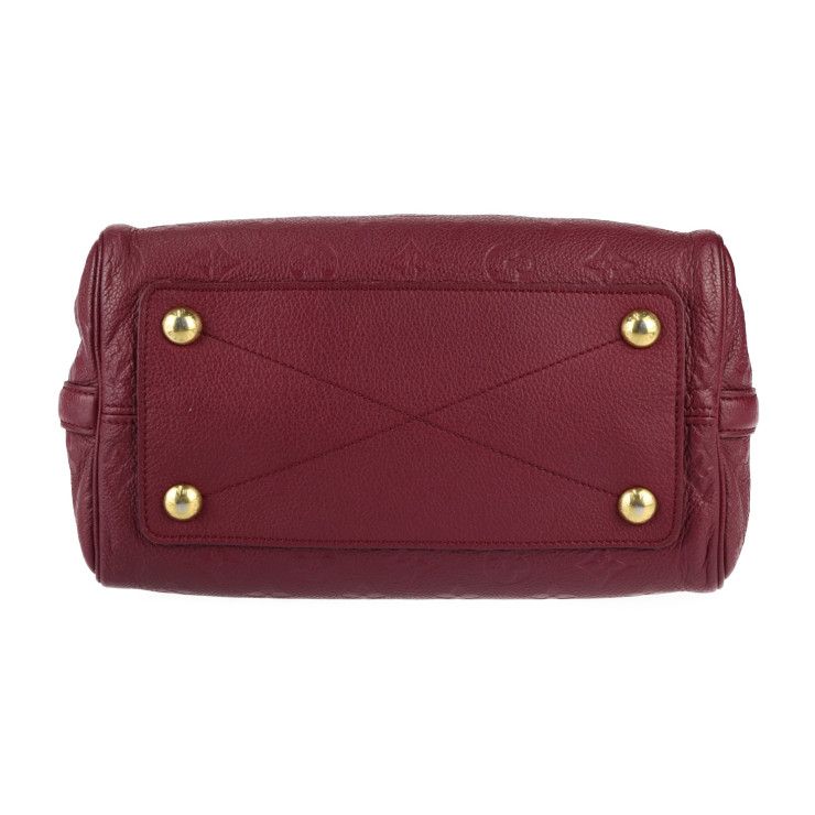 Louis Vuitton Speedy Bandouliere 25 Handbag Leather Aurore Gold Hardware — view 4
