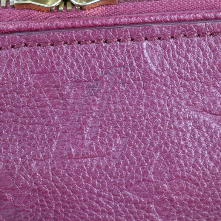 Louis Vuitton Speedy Bandouliere 25 Handbag Leather Aurore Gold Hardware — view 8