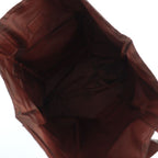 Louis Vuitton Cabas Escapade Tote Bag Nylon Leather Brown Monogram — view 8