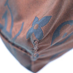 Louis Vuitton Cabas Escapade Tote Bag Nylon Leather Brown Monogram — view 6