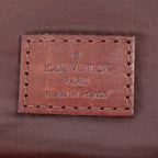 Louis Vuitton Cabas Escapade Tote Bag Nylon Leather Brown Monogram — view 9