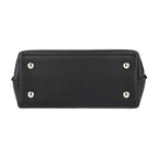 Louis Vuitton Lock Me Ever Mini Handbag Grain Calfleather Black Silverhar — view 4