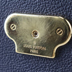 Louis Vuitton Vavin PM Shoulder Bag Leather Marine Rouge Gold Hardware — view 8