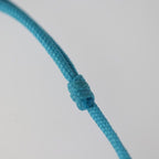 Louis Vuitton Lockit Beaded Bracelet Recycled Polyester And AG 925 Blue — view 5